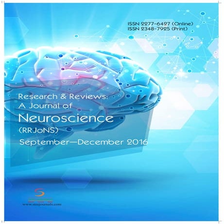 Research & Reviews: Journal of Neuroscience vol 6 issue 3