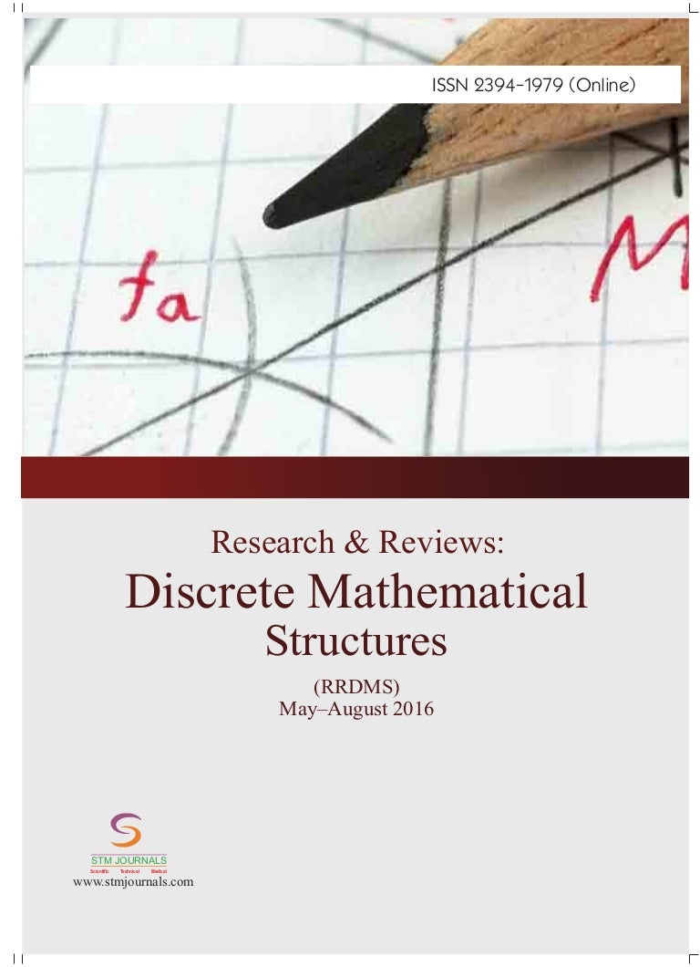 Research Reviews Discrete Mathematical Structures