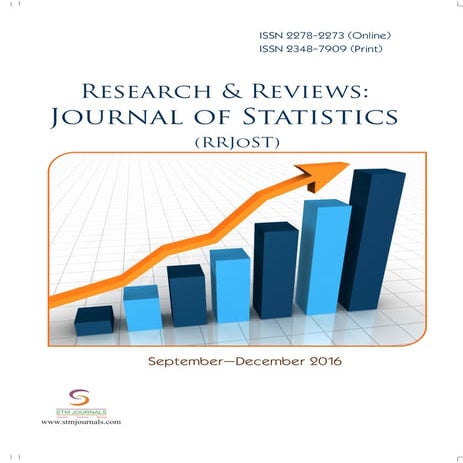 Research & Reviews: Journal of Statistics vol 5 issue 3