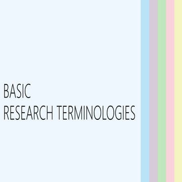 RESEARCH Terminology kanxjxiakncmsmkamjcki