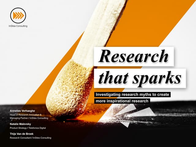Research that sparks