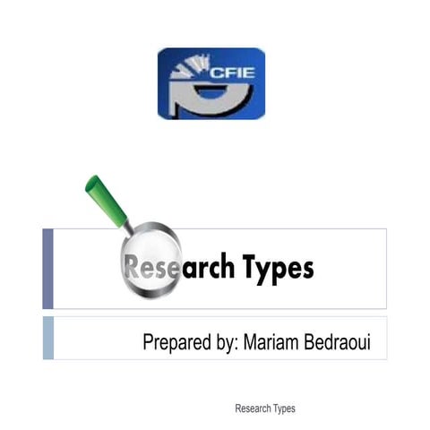 Research types
