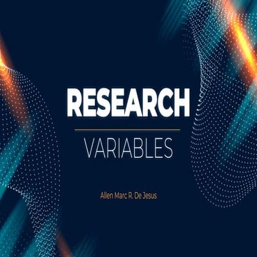 Research Variables