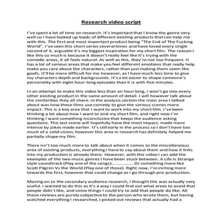 FMP: Research Updated | PPTX