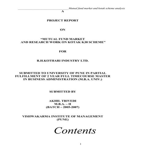 Project report | DOC