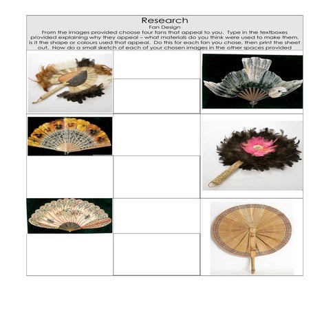 Research worksheet 'keeping cool'