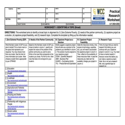 Work Immersion Expected behavior lesson 1 | PPTX