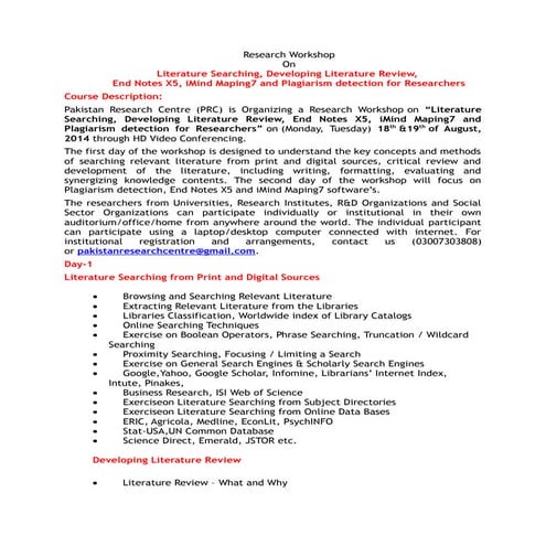 Pakistan Research Centre