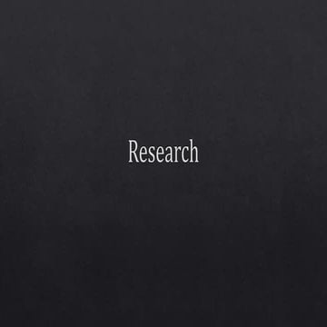 Research zine