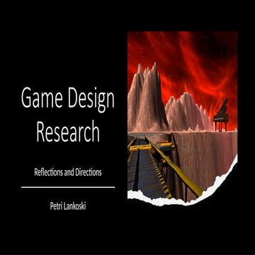 Game Design Research: Reflections and Direction