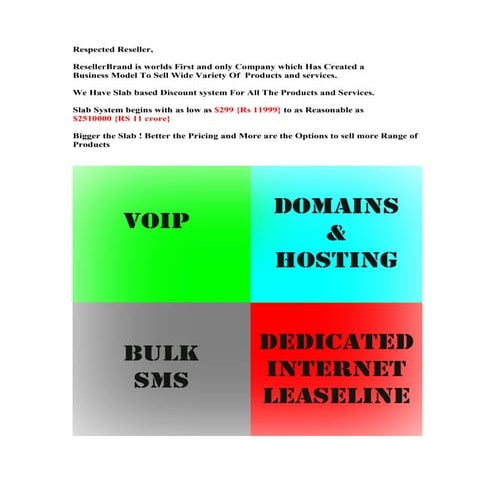 Reseller  Guide 2008