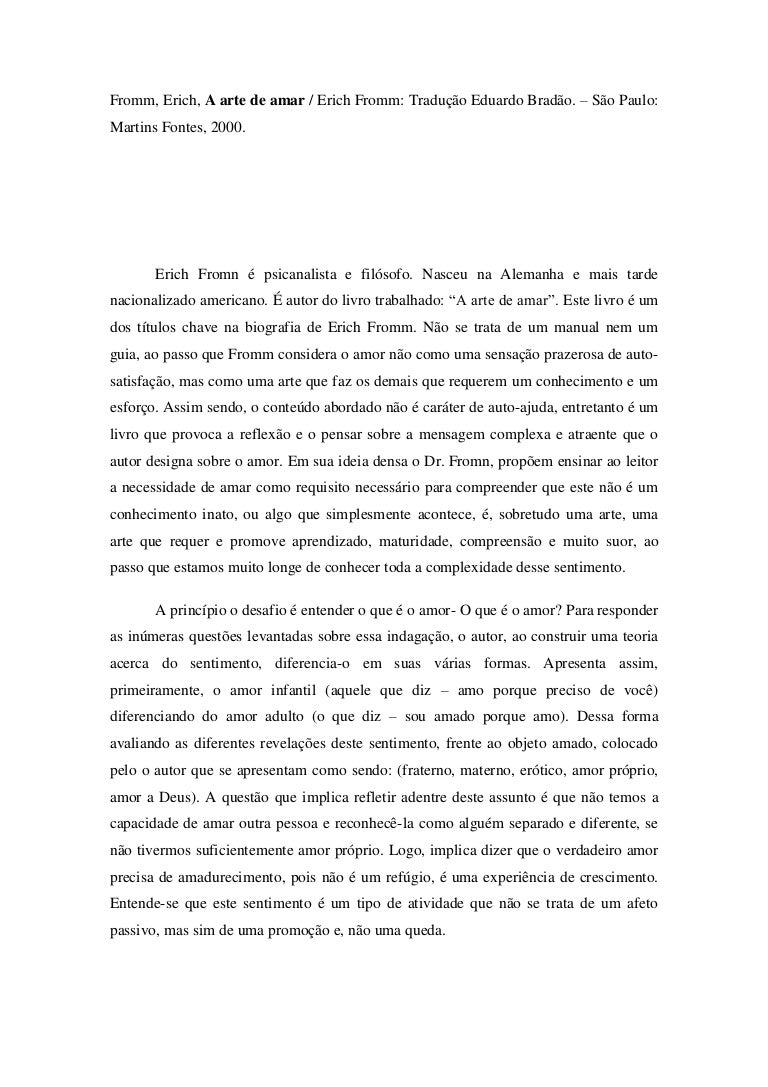 Calameo El Arte De Amar Por Erich Fromm