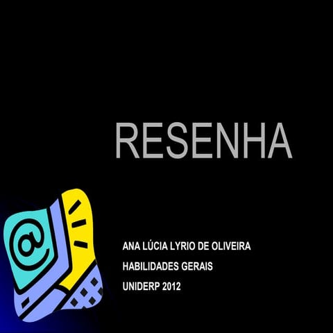 Resenha e revisão da literatura