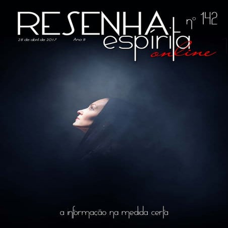 Resenha espirita on line 142