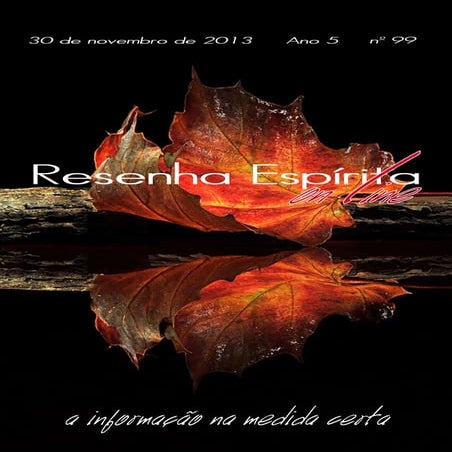 Resenha espirita on line 99