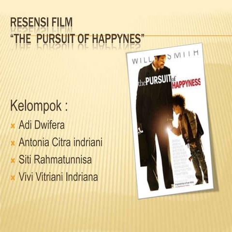 Resensi film the pursuit of happyness