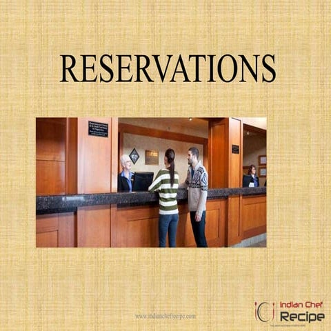 RESERVATIONS IN HOTEL
