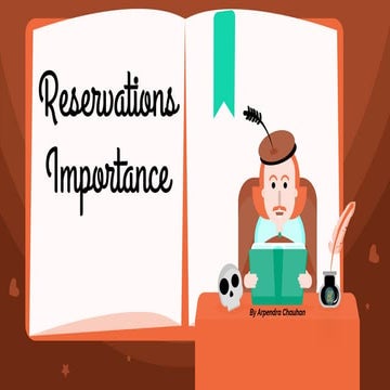 Reservations Importance