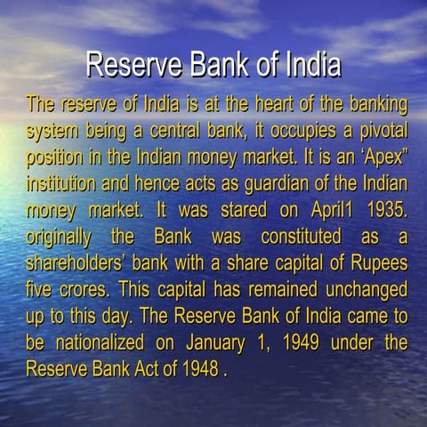Reserve bank of_india