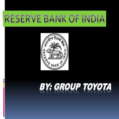 Reserve bank of india