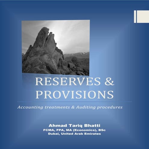 RESERVES & PROVISIONS
