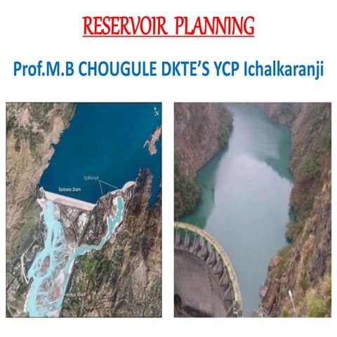 Reservior    planning