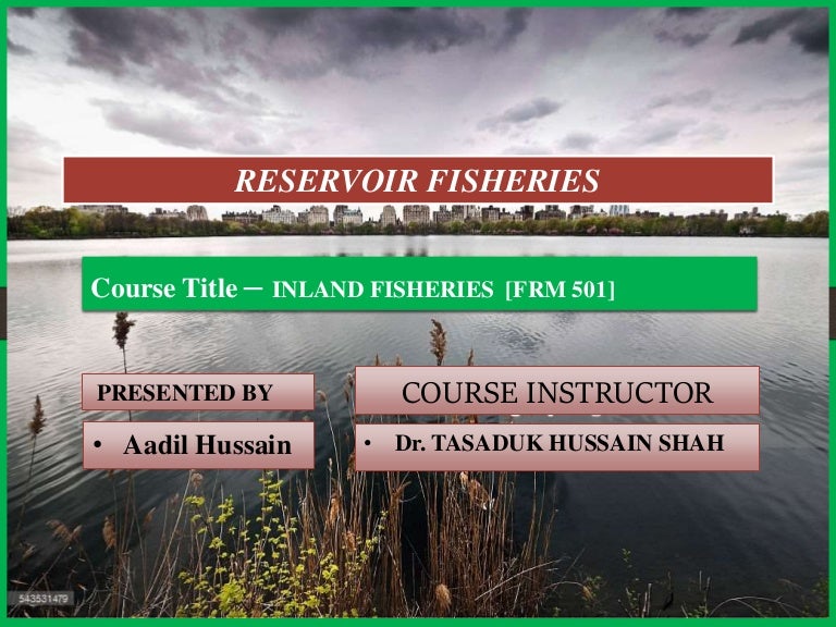 Reservoir fisheries of india