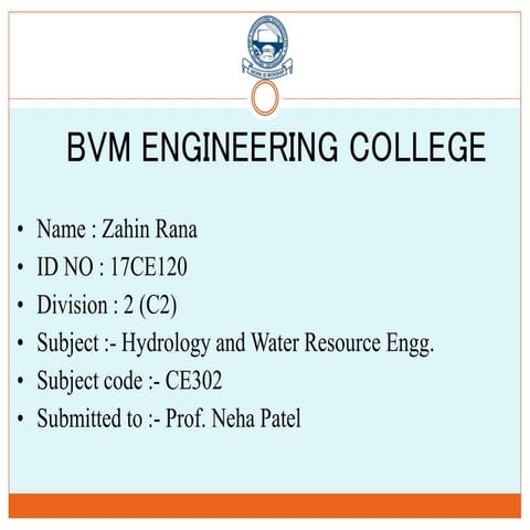 Reservoir sedimentation &amp; its control