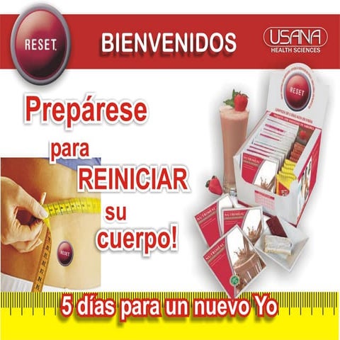 Reset USANA cómo funciona | PPT