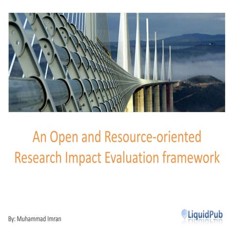 ResEval: Resource-oriented Research Impact Evaluation platform