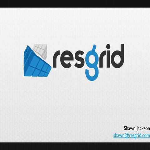 Resgrid Pitch Deck
