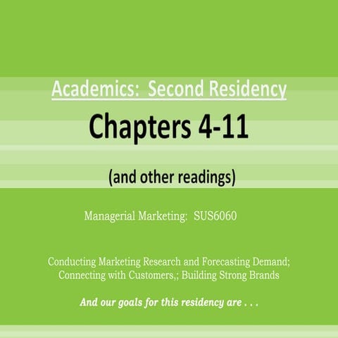 Residency 2 Academics