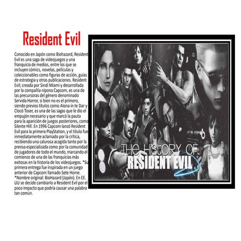 Resident evil