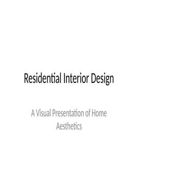 Interior Design Tips to Maximize Small Spaces | PPTX