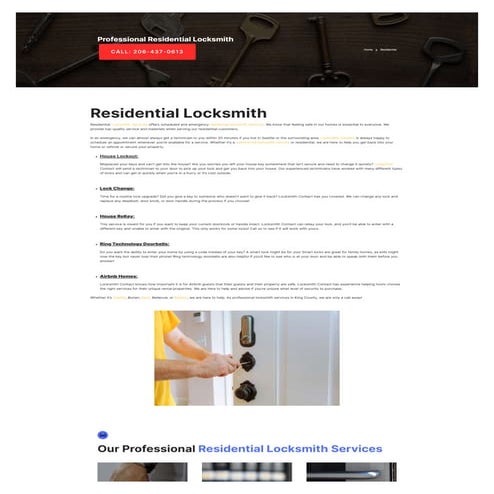 Residential Locksmith Services In King County | PDF