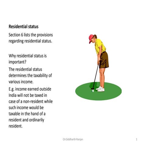 Residential status ss