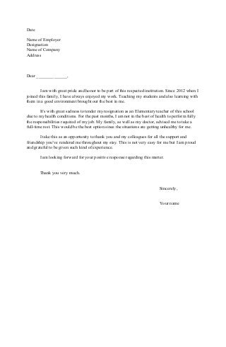 Pregnancy Resignation Letter. Resignation Letter For Maternity ... Pregnancy Resignation Letter. Resignation Letter For Maternity ...