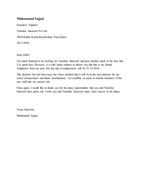 Contoh surat pengunduran diri surat pengunduran diri
