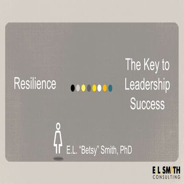 Resilience: The Key to Leadership Success