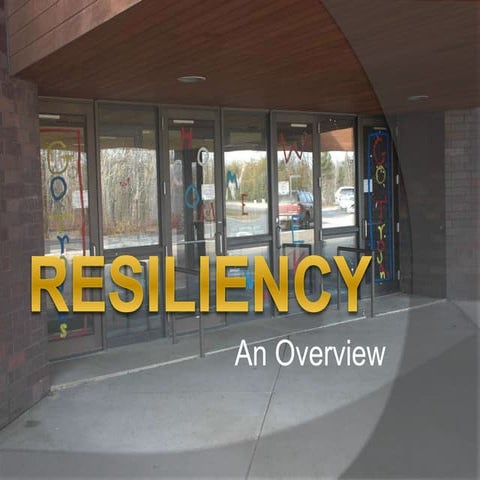 Resilience presentation