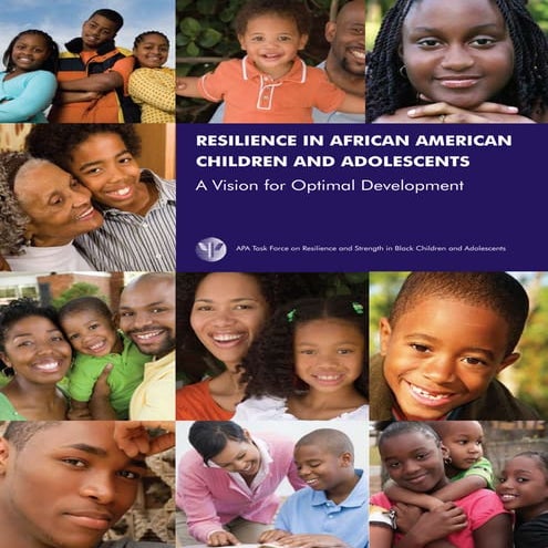 Resilience in African American Children and Adolescents | PDF
