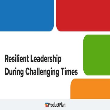 Resilient Leadership During Challenging Times