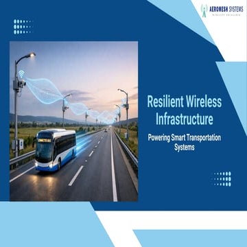 High Performance Wireless Mesh Network: Scalable, Secure & Built for ...