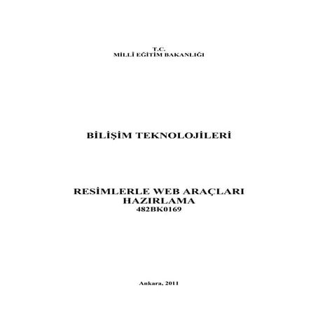 Resimlerle web araçları hazırlama