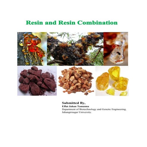 Resin and resin combination