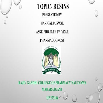 resins.                                     pptx