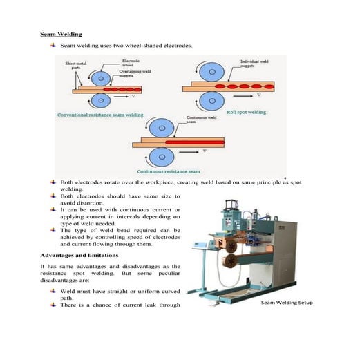 Resistance spot welding