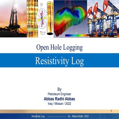 Resistivity log Wireline Logging presentation.pdf