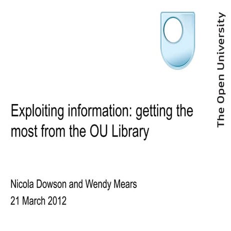 Res methods conference 03 12