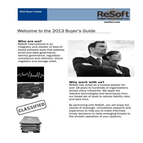 ReSoft Buyers Guide